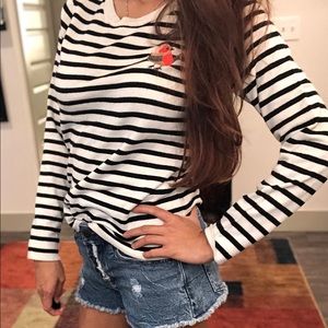 J. CREW Striped Sweater